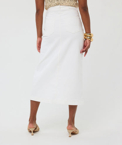 Maxi Button Front Skirt by EsQualo