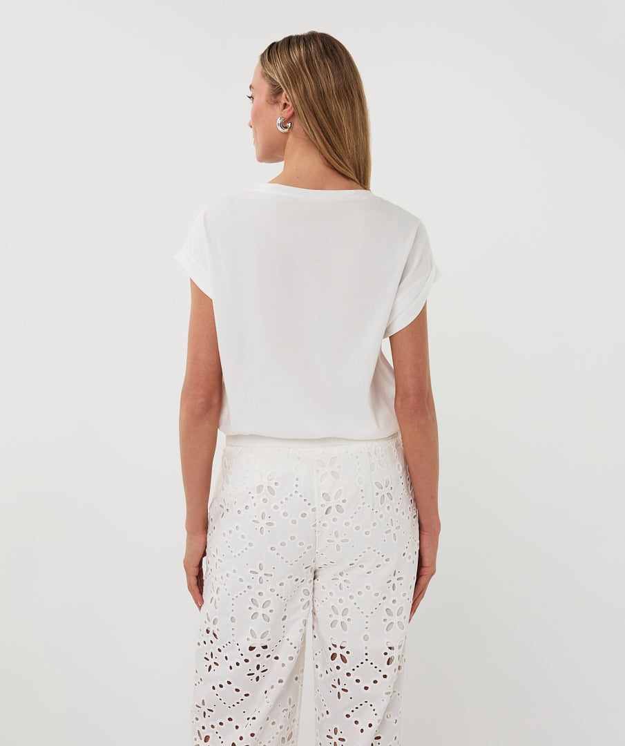 Oversize Sleeveless T-shirt by EsQualo Tops EsQualo
