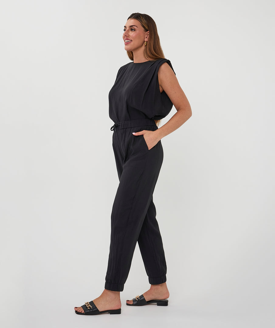Black sleeveless top by Esqualo Tops EsQualo