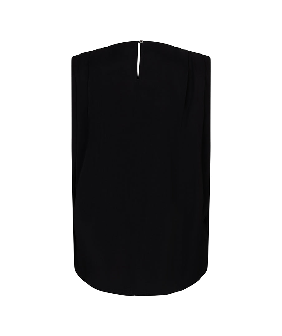 Black sleeveless top by Esqualo Tops EsQualo