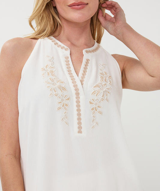 Tank Top By Esqualo Tops EsQualo Off White