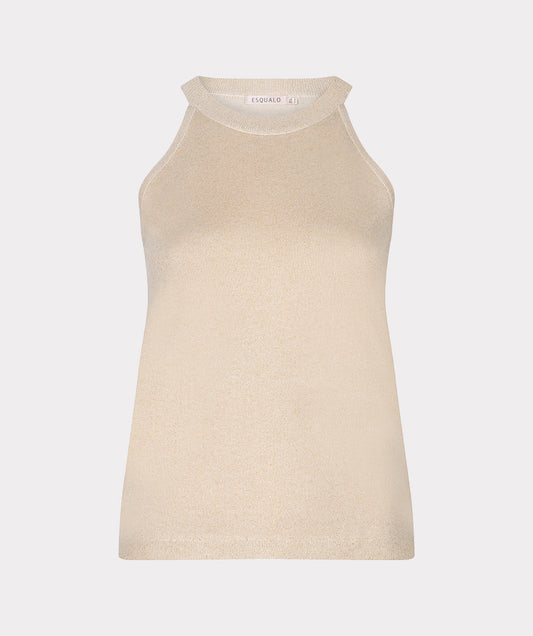 Racerback Tank with Shimmer by EsQualo Tops EsQualo