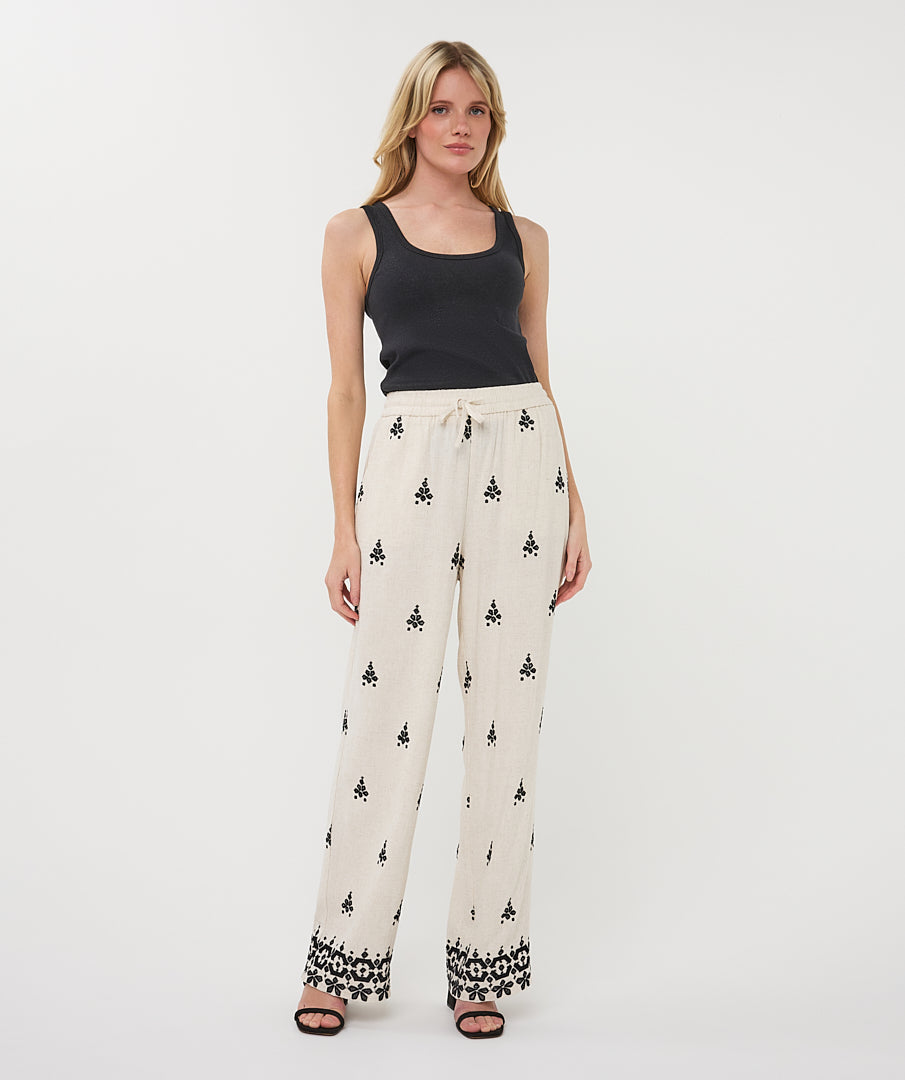 Pattern Pants by Esqualo Trousers & Pants EsQualo