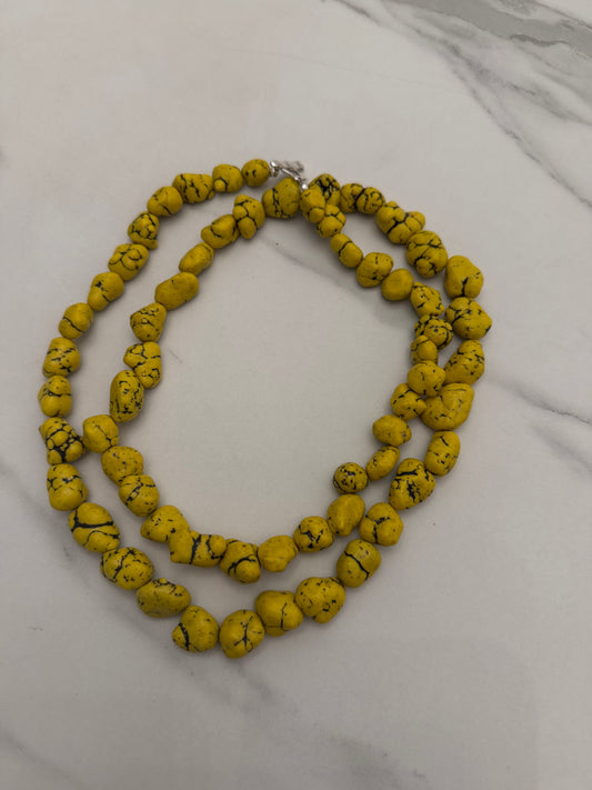 Vibrant Beaded Necklace by Rhoni Rocks