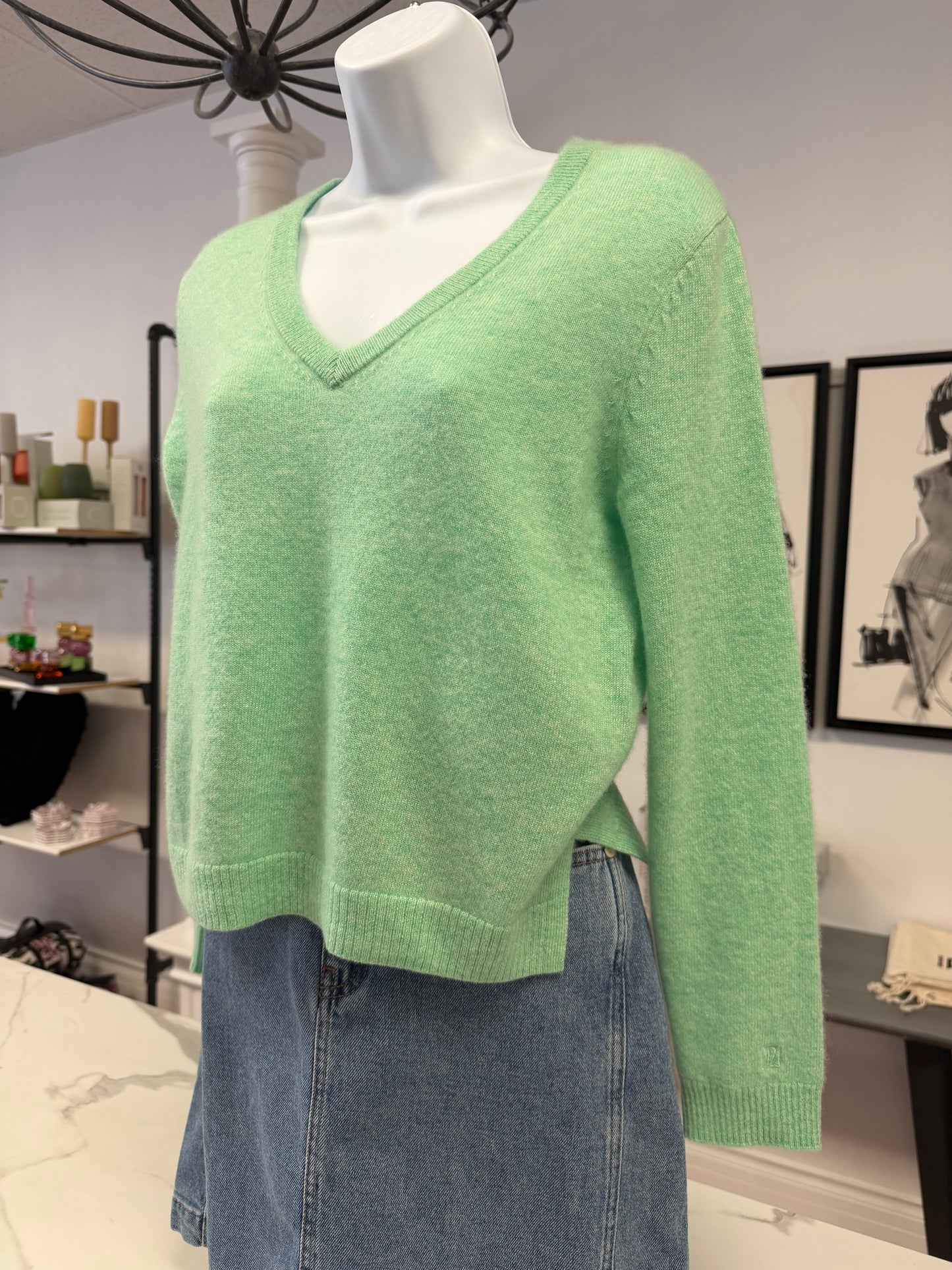 India Cashmere Long Sleeve by NotShy Knits & Sweaters NotShy Herbier