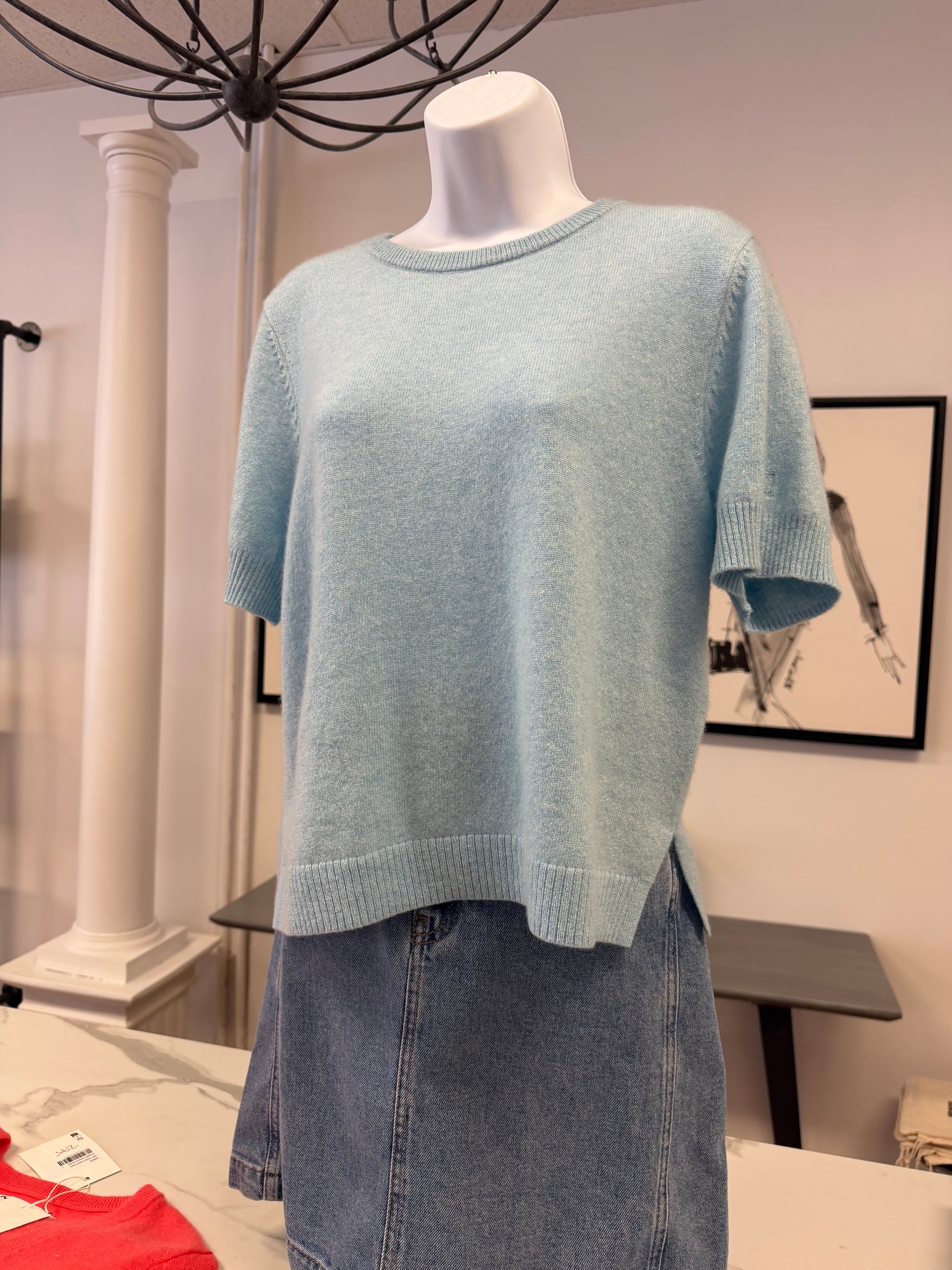Sidonie Short Sleeve Cashmere by NotShy Knits & Sweaters NotShy Mistral