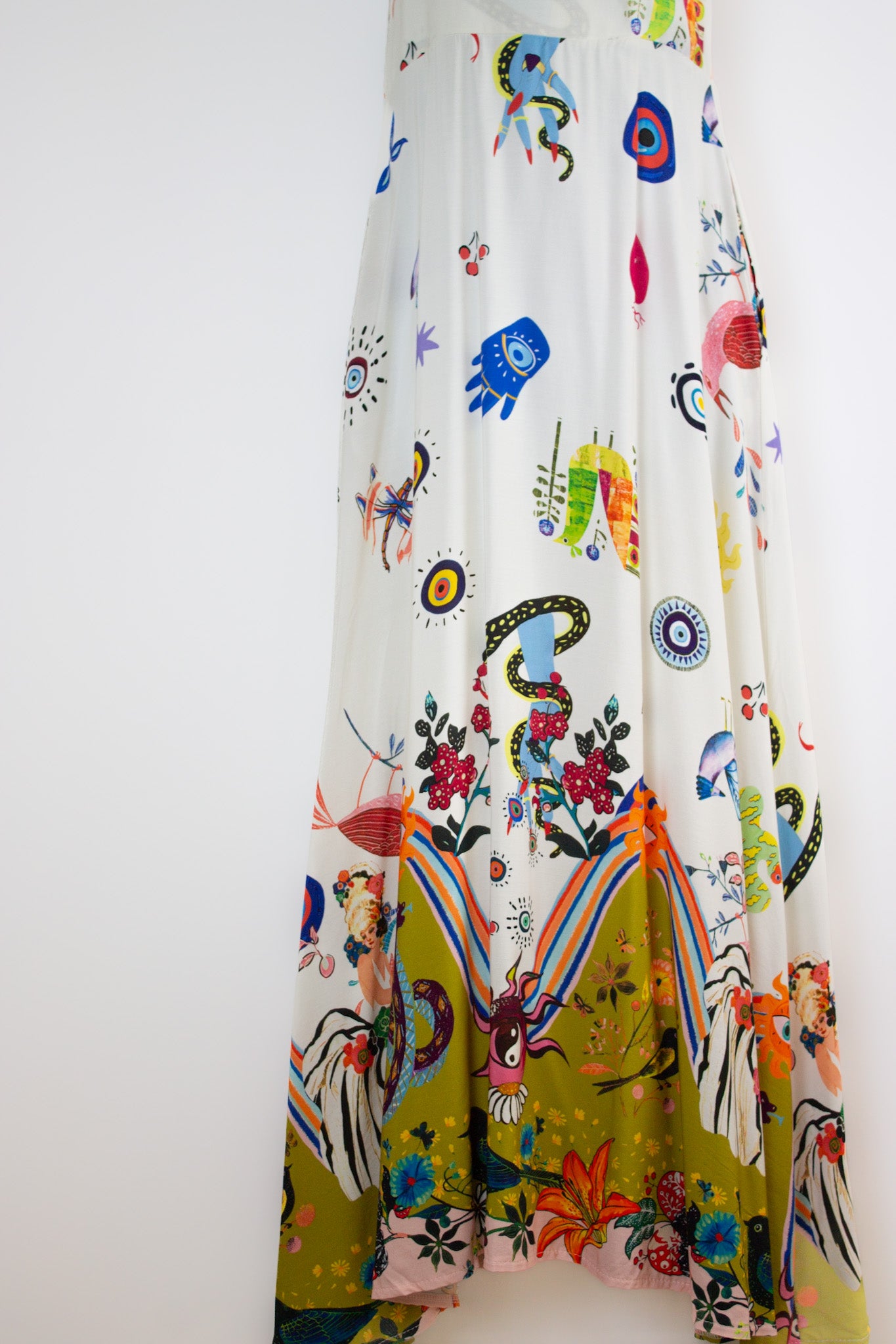 Abstract Print Dress by Jessica Laura Dress Jessica Laura
