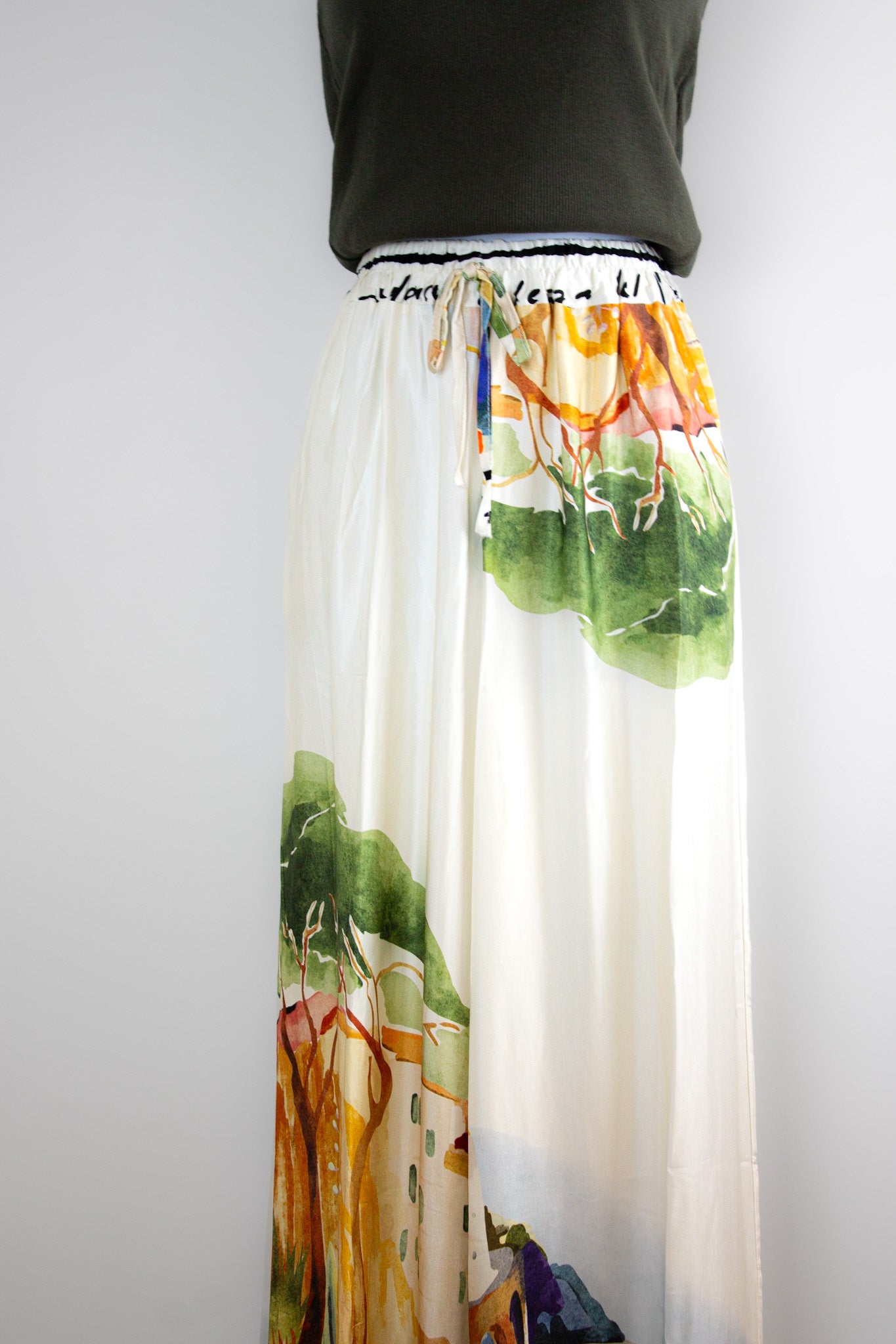Silky Pant by Jessica Laura Bottoms Jessica Laura White