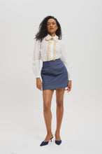 Ruffle Front Blouse by Lele de Baltzac