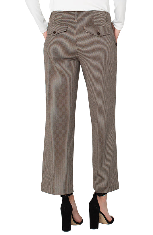 Stripe Trouser Cropped by Liverpool Bottoms Liverpool