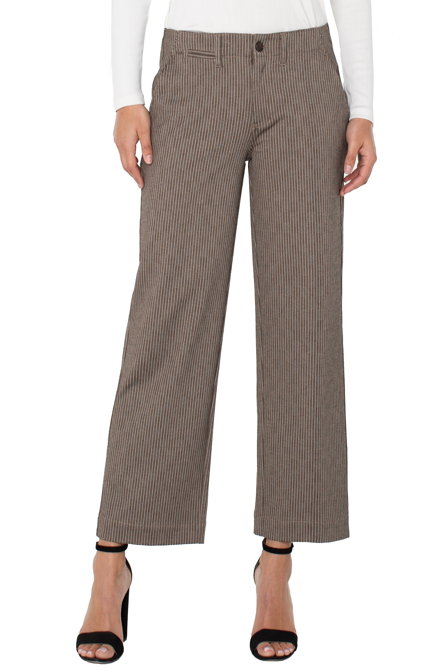 Stripe Trouser Cropped by Liverpool Bottoms Liverpool