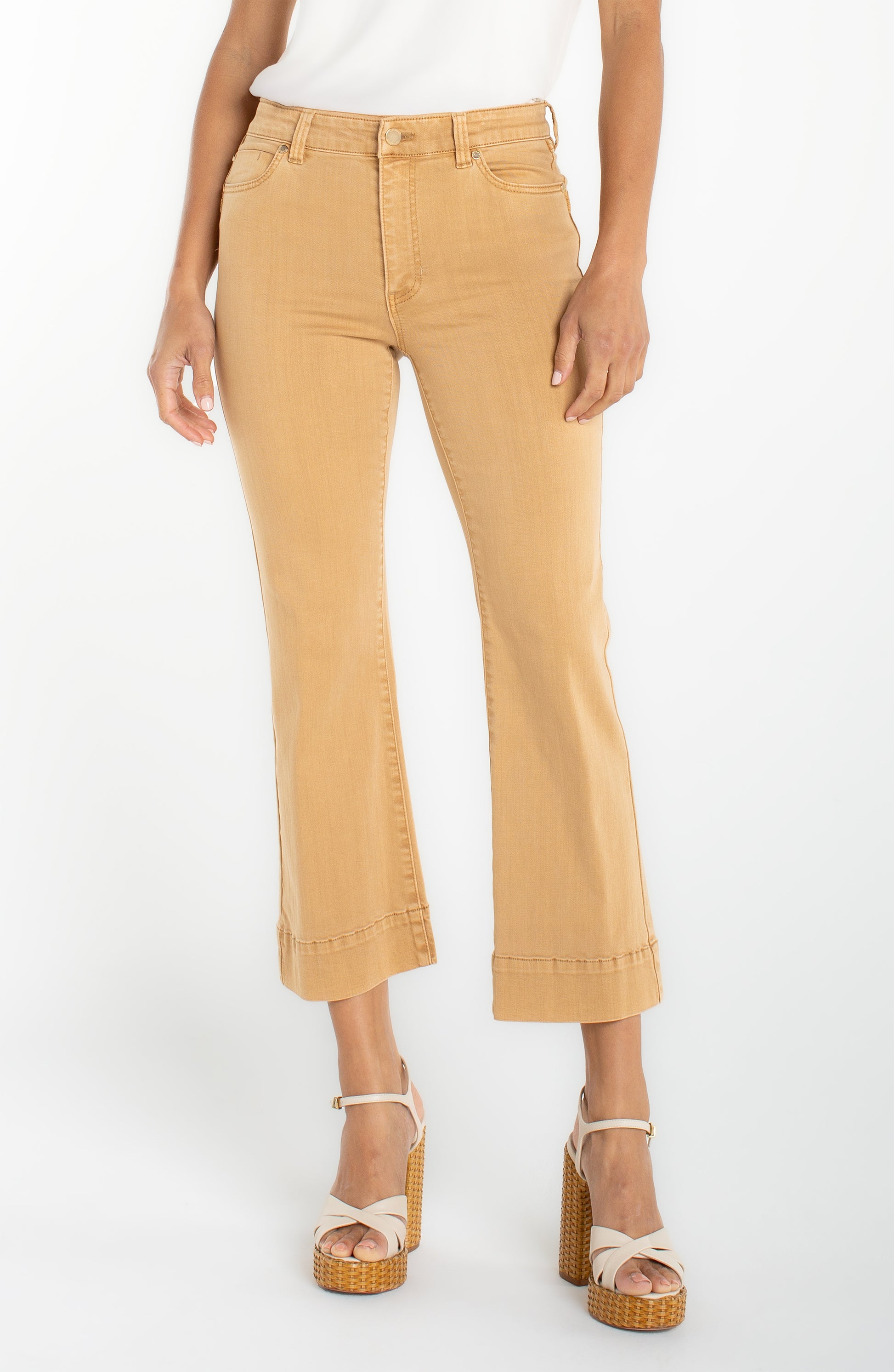 Hannah Crop Flare by Liverpool Denims Liverpool