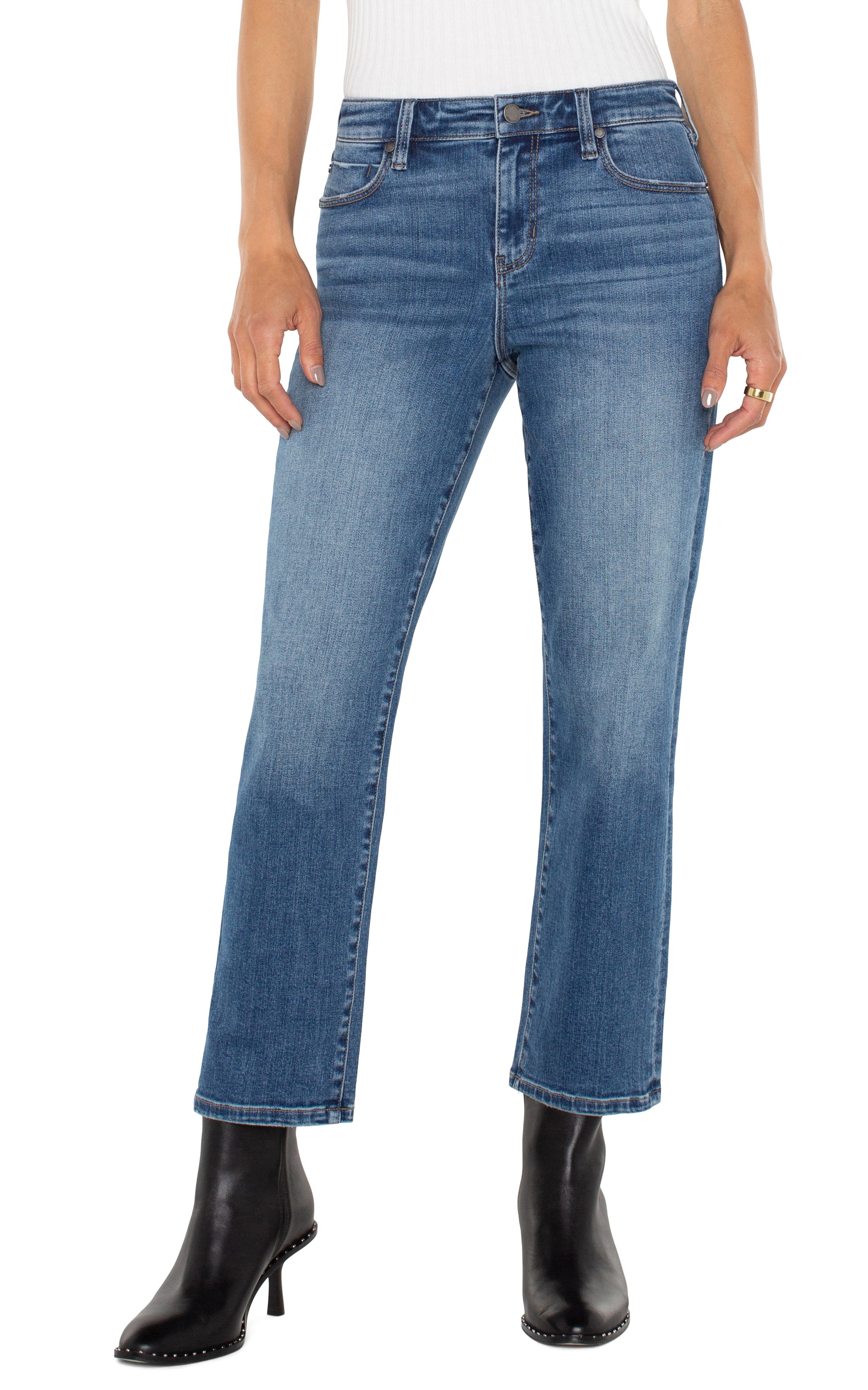 Kennedy Crop Straight by Liverpool Denims Liverpool