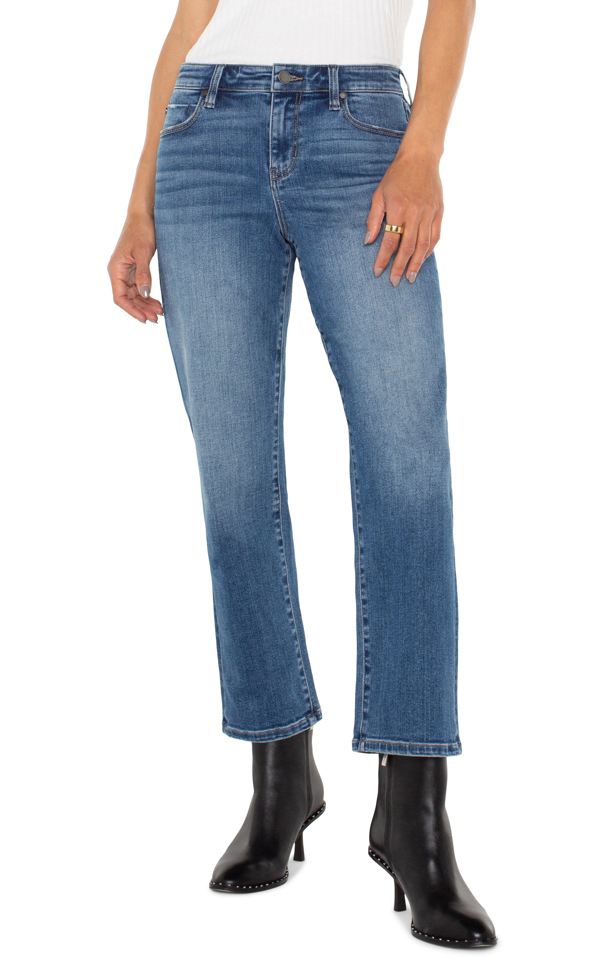 Kennedy Crop Straight by Liverpool Denims Liverpool