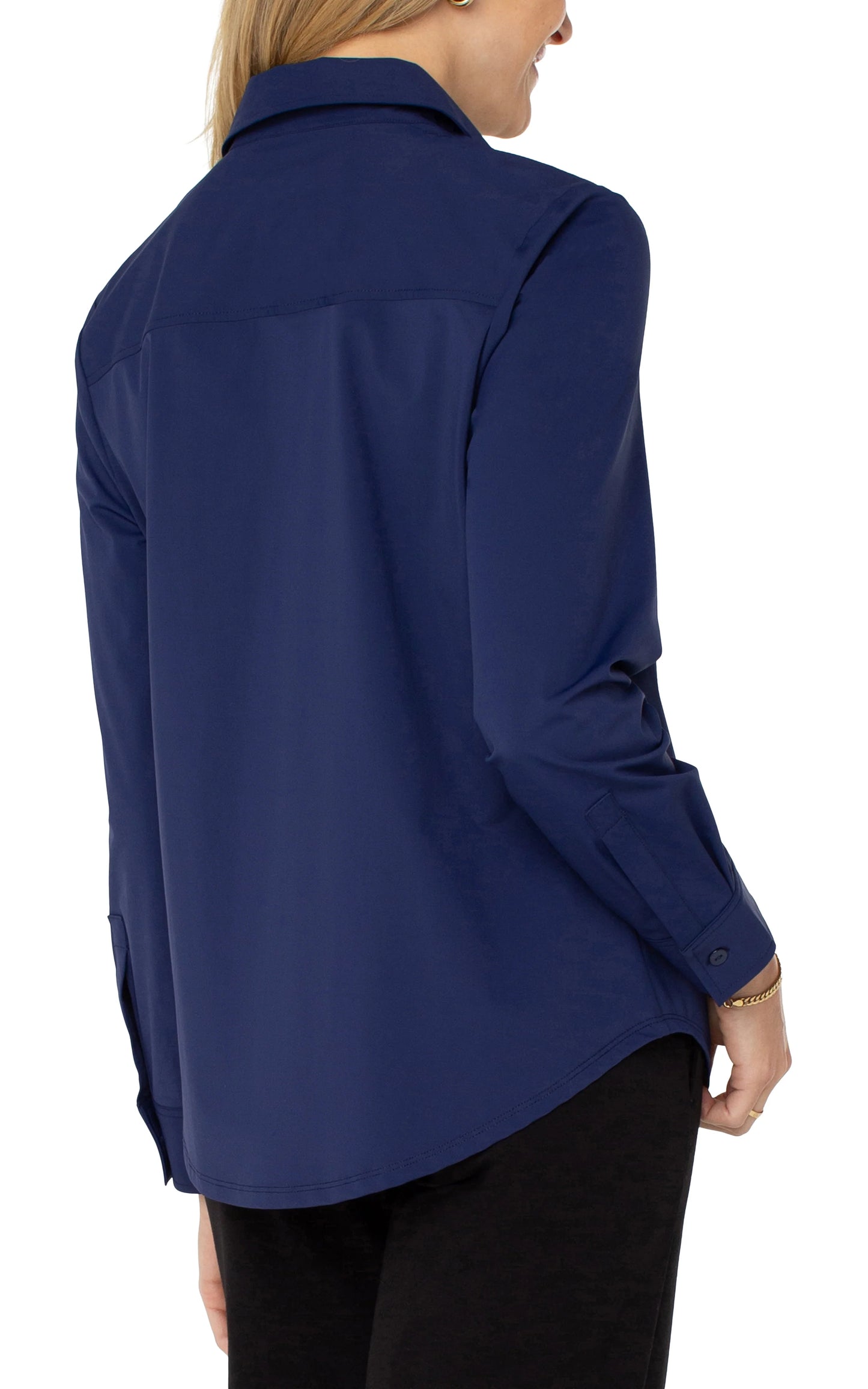 V-Neck Blouse by Liverpool Blouse b.young