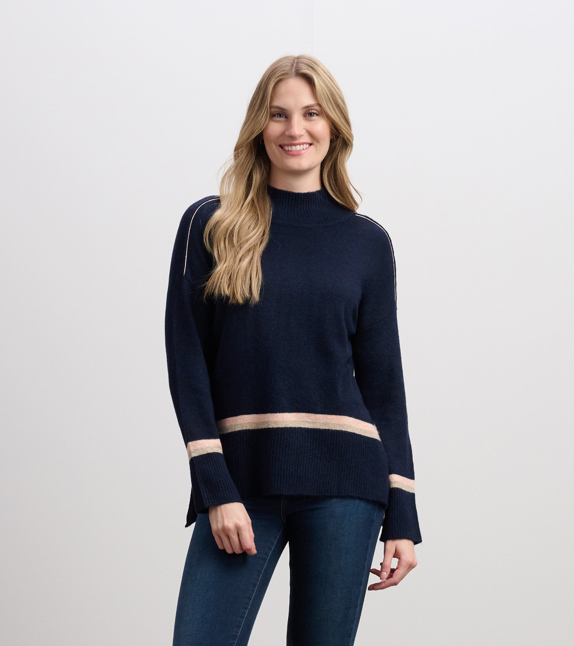 Navy Knit Sweater by Hatley Sweater Hatley