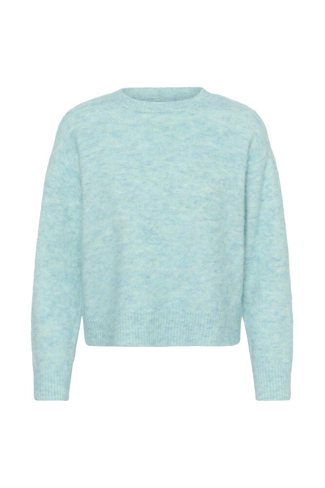 Tabana Pullover by Saint Tropez in Aqua Haze Melange by Saint Tropez