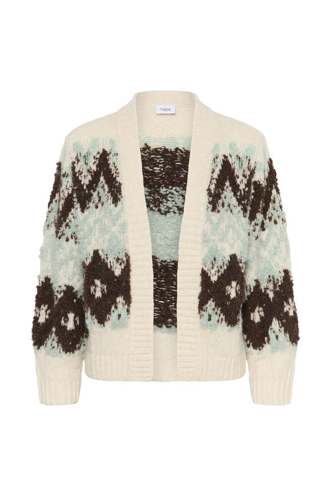 Tuska Cardigan by Saint Tropez in Ice by Saint Tropez