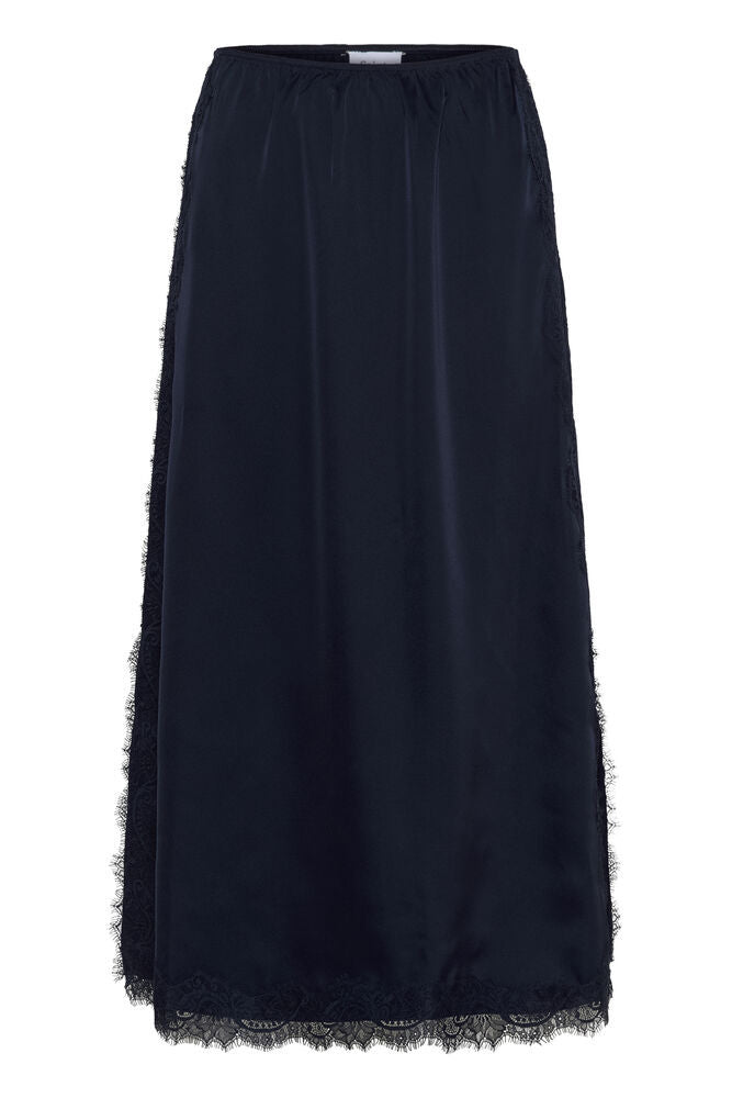 Saint Tropez Teagan A-Line Midi Skirt in Night Sky