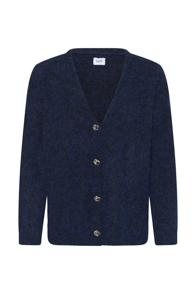 Saint Tropez Tabana Long Cardigan in Night Sky