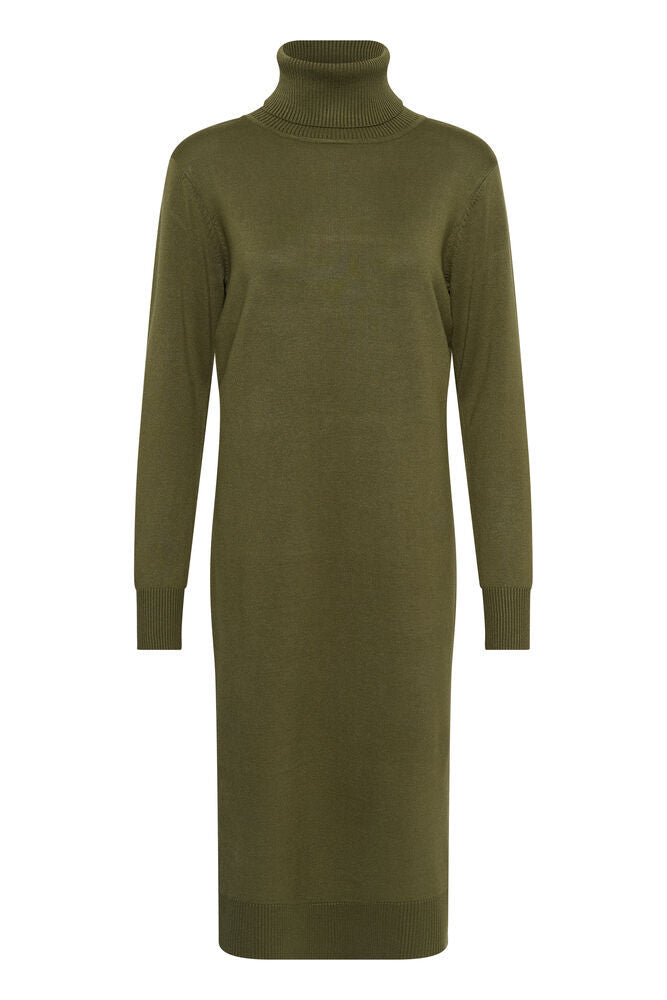 Mila Knit Dress in Four Leaf Clover Melange by Saint Tropez