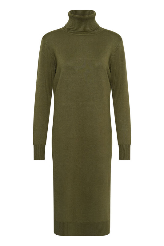 Mila Knit Dress in Four Leaf Clover Melange by Saint Tropez