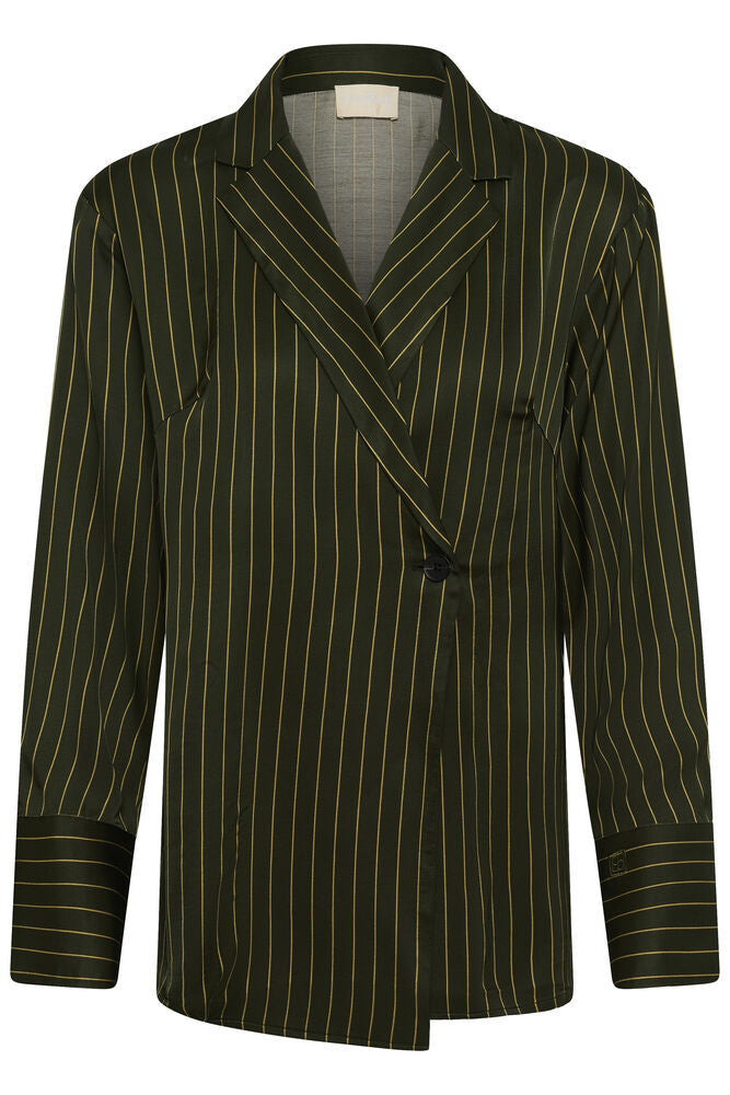 Soaked in Luxury Cinna Parbat Striped Shirt in Roisin Stripe