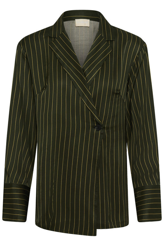 Soaked in Luxury Cinna Parbat Striped Shirt in Roisin Stripe