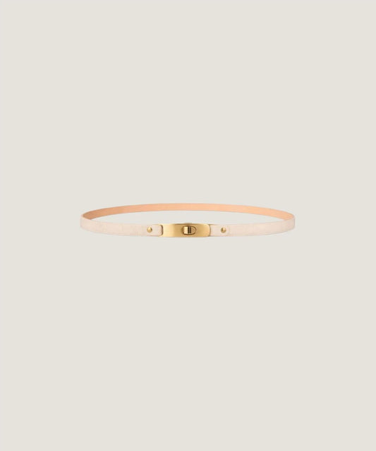 Leather Belt with Clasp Closure by Rodier Wearable Accessories RODIER