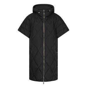 Long Hooded Poncho by EsQualo in Print | Maison Khloe