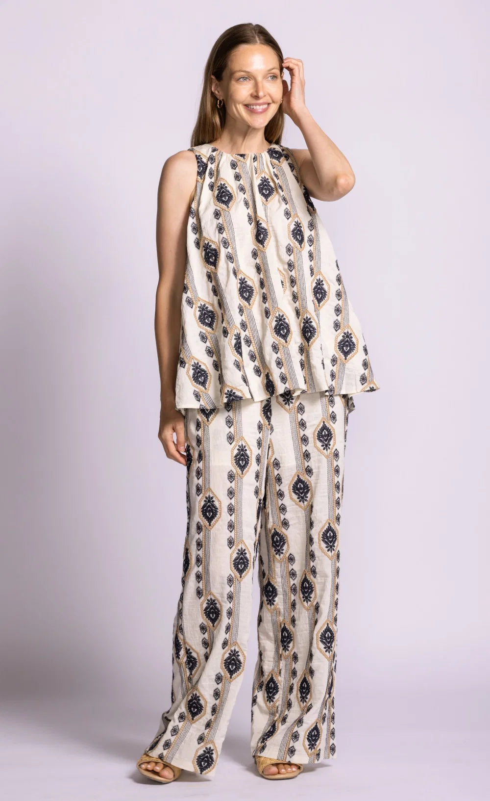 Sancola Pattern Pants by Pink Martini