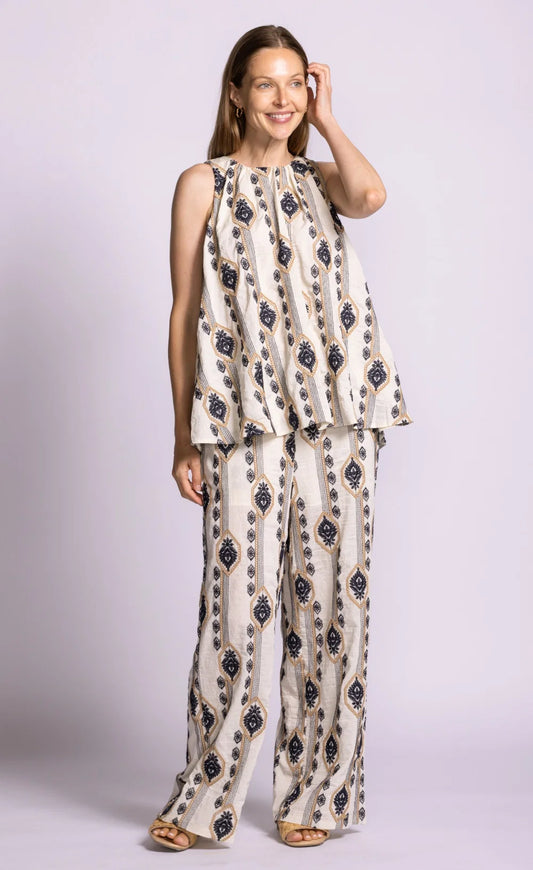 Sancola Pattern Top by Pink Martini