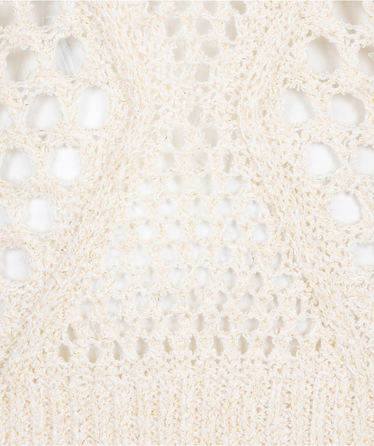 Open Knit Ajour Top by EsQualo