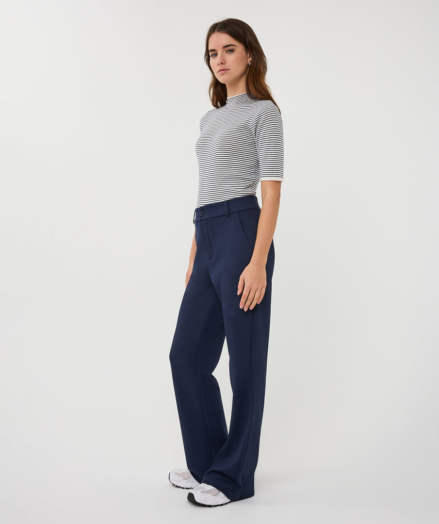 Knit Stripe T-shirt by Esqualo Tee Shirt EsQualo
