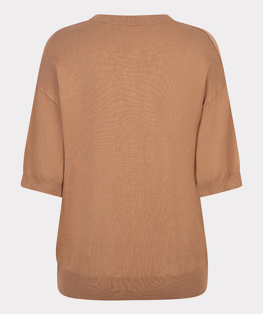 Twisted Knit T-shirt by EsQualo Tee Shirt EsQualo