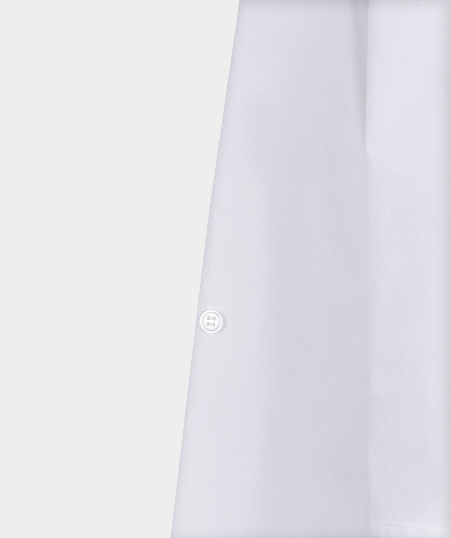 Button Down Blouse by EsQualo Blouse EsQualo White