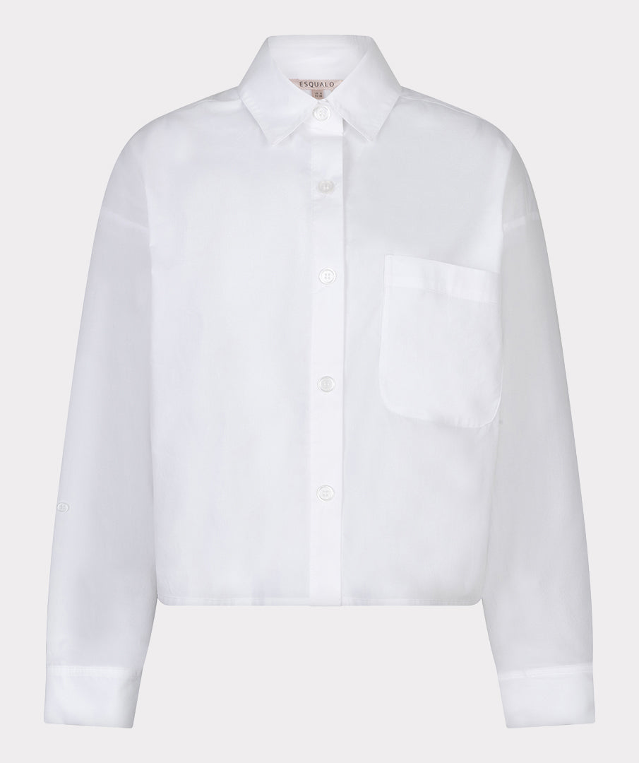 Button Down Blouse by EsQualo Blouse EsQualo