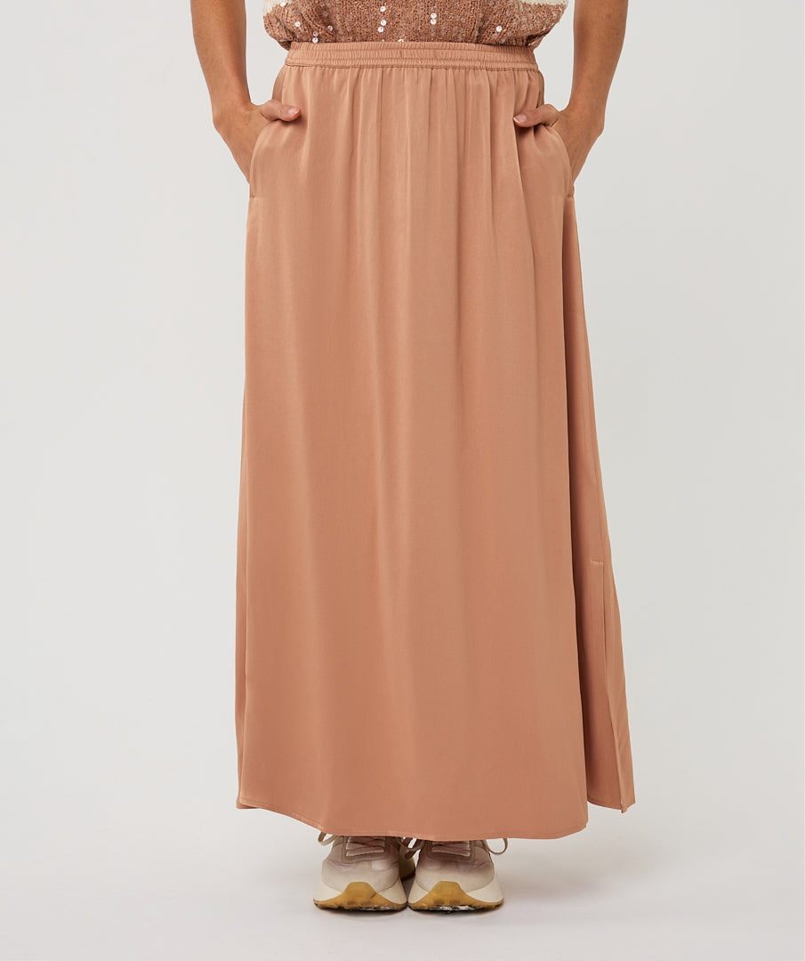 Full Length Skirt by EsQualo Skirt EsQualo