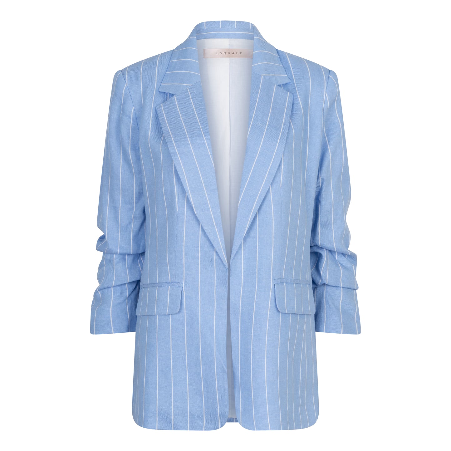 Striped Linen Blazer by EsQualo Blazer EsQualo