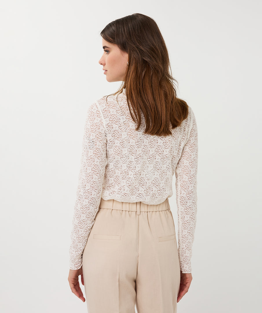 Lace Layering by EsQualo Tee Shirt EsQualo