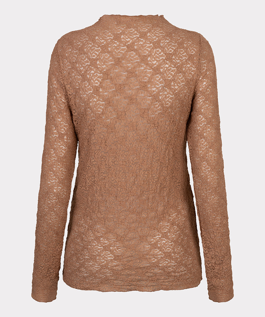 Lace Layering by EsQualo Tee Shirt EsQualo