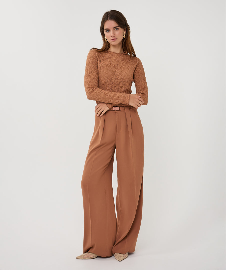 Lace Layering by EsQualo Tee Shirt EsQualo