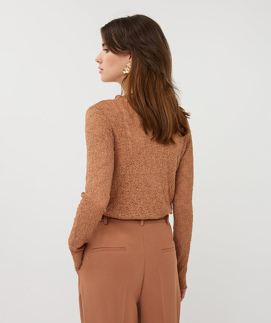 Lace Layering by EsQualo Tee Shirt EsQualo