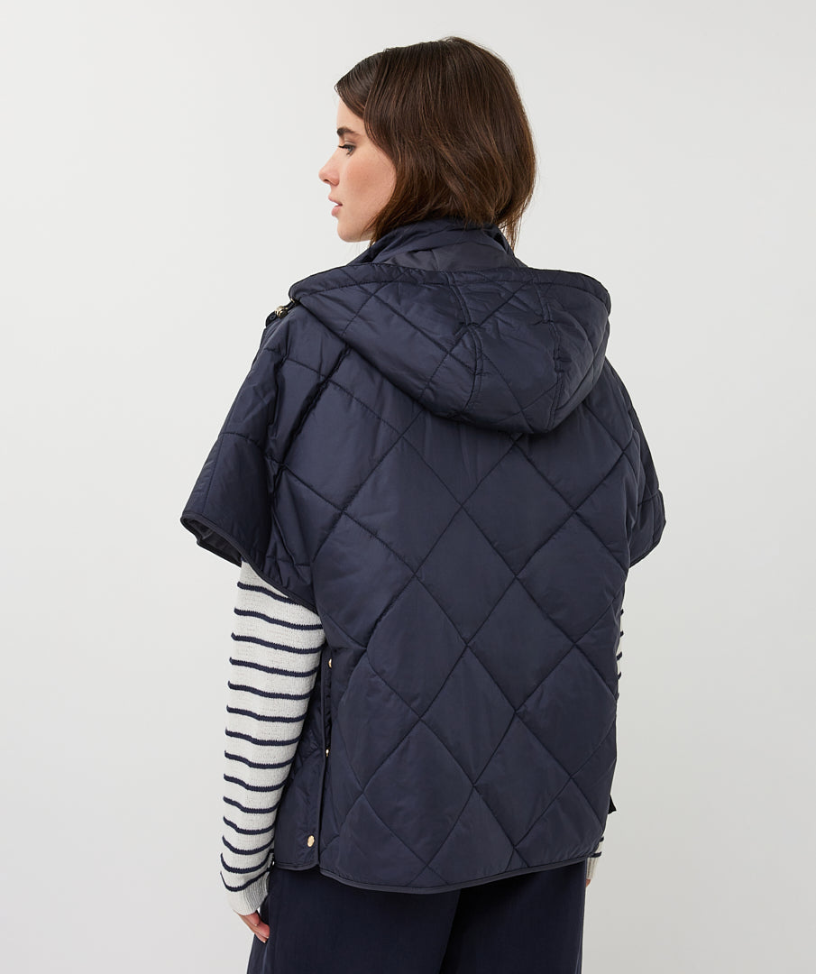 Short Sleeve Bodywarmer by EsQualo Jackets & Blazers EsQualo