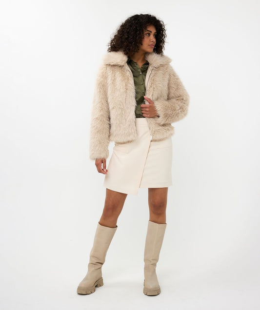 Short Faux Fur Jacket - 25% Off!