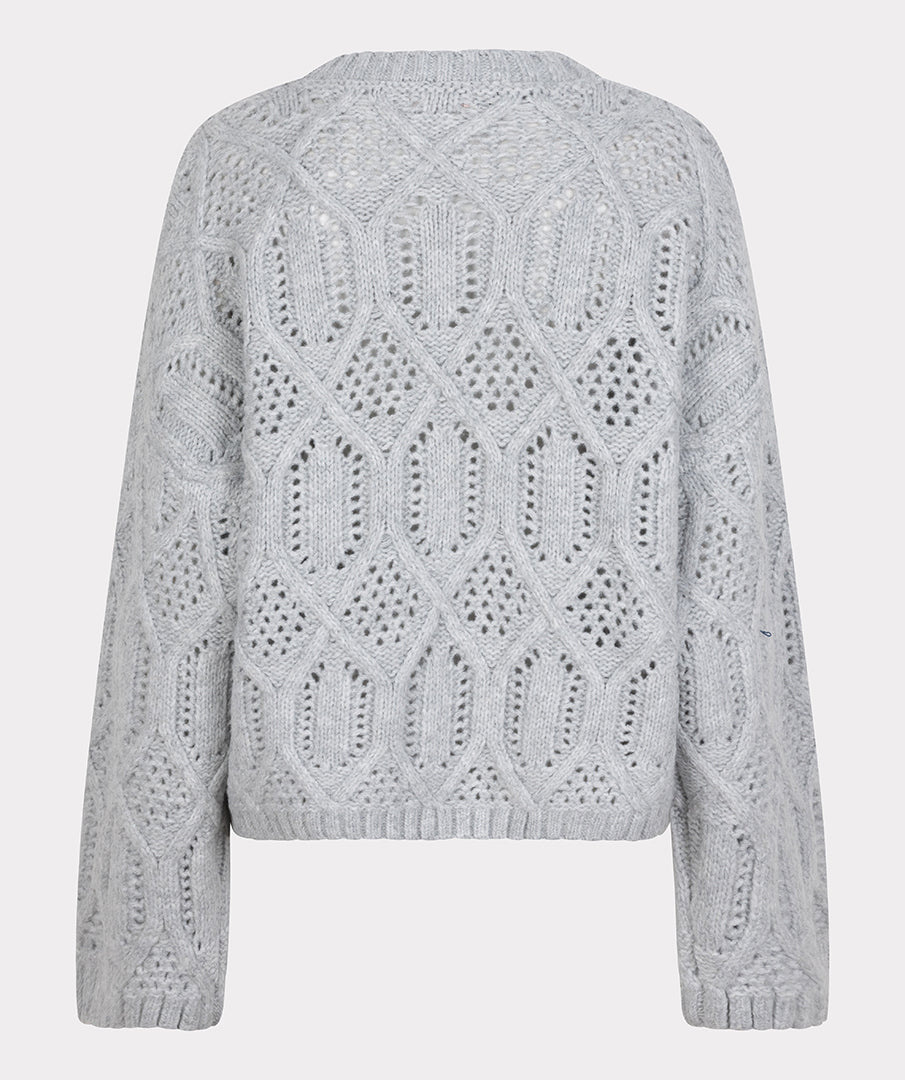 Boxy Cable Knit by EsQualo Knitwear EsQualo
