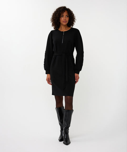 Modal Dress w Tie by EsQualo Dress EsQualo