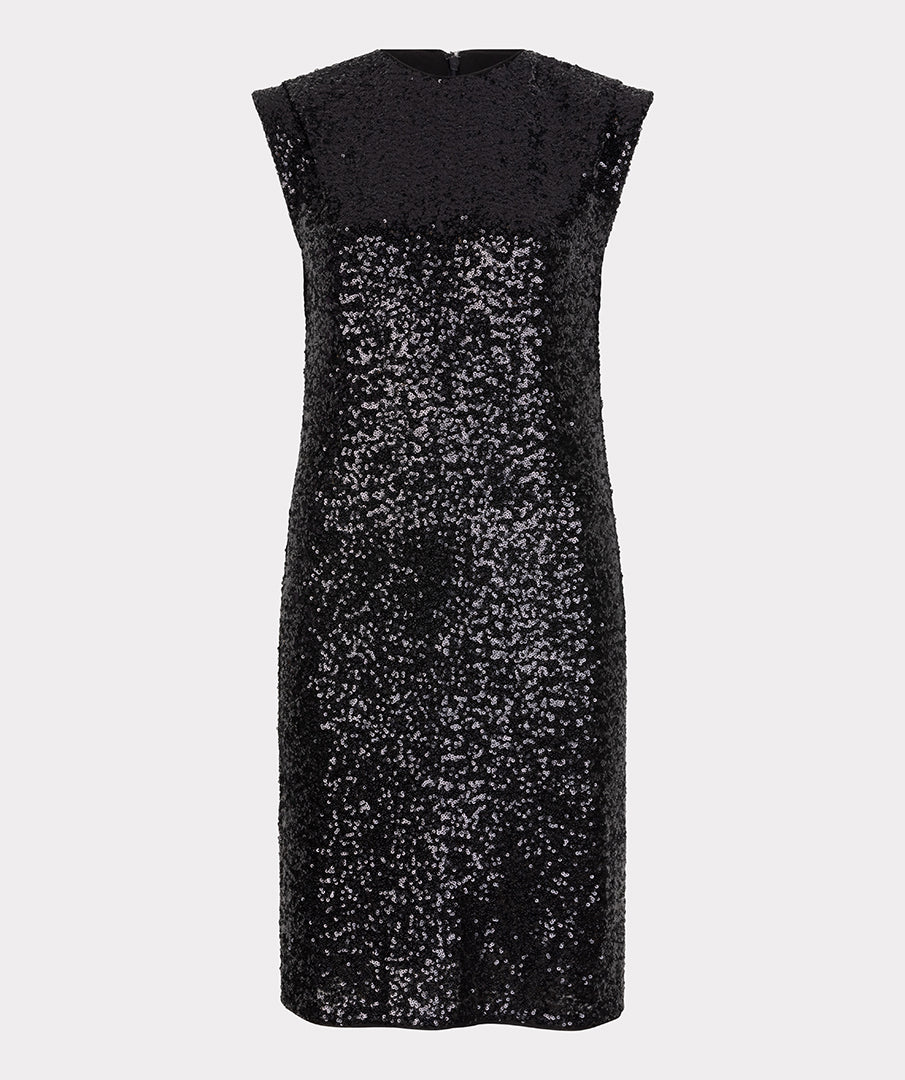 Sequin Sleeveless Dress by EsQualo Dress EsQualo