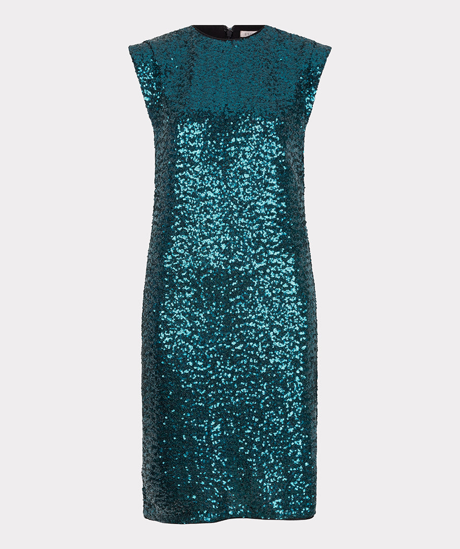 Sequin Sleeveless Dress by EsQualo Dress EsQualo