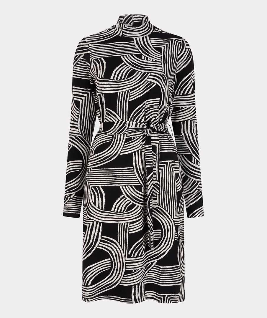 Long Sleeve Dress by EsQualo Dress EsQualo